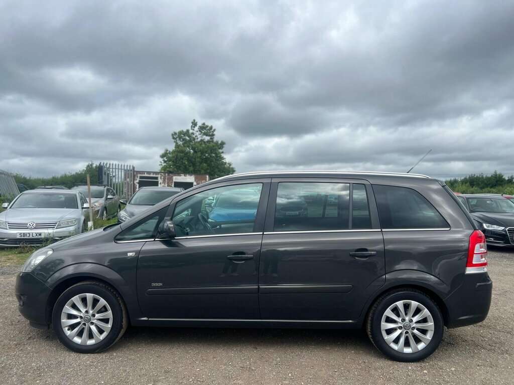 Vauxhall Zafira 1.8 16V Design Euro 5 Snav Grey #6