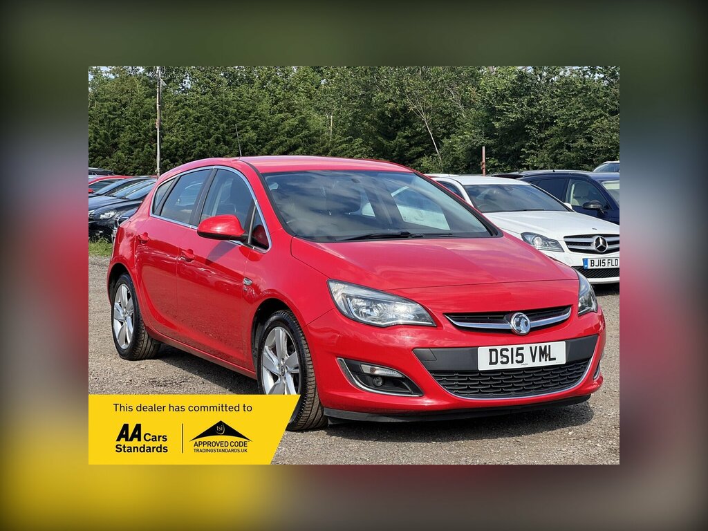 Vauxhall Astra 1.6I Sri Euro 6 Red