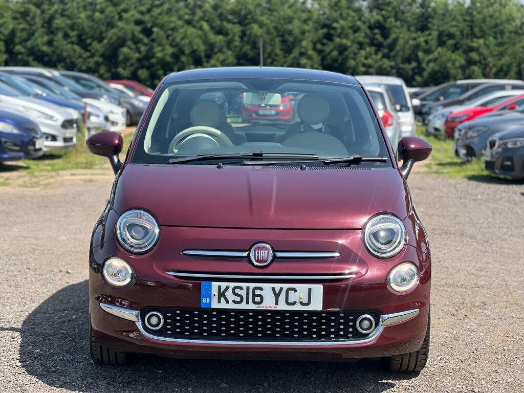 Fiat 500 1.2 Lounge Euro 6 Ss Red #3