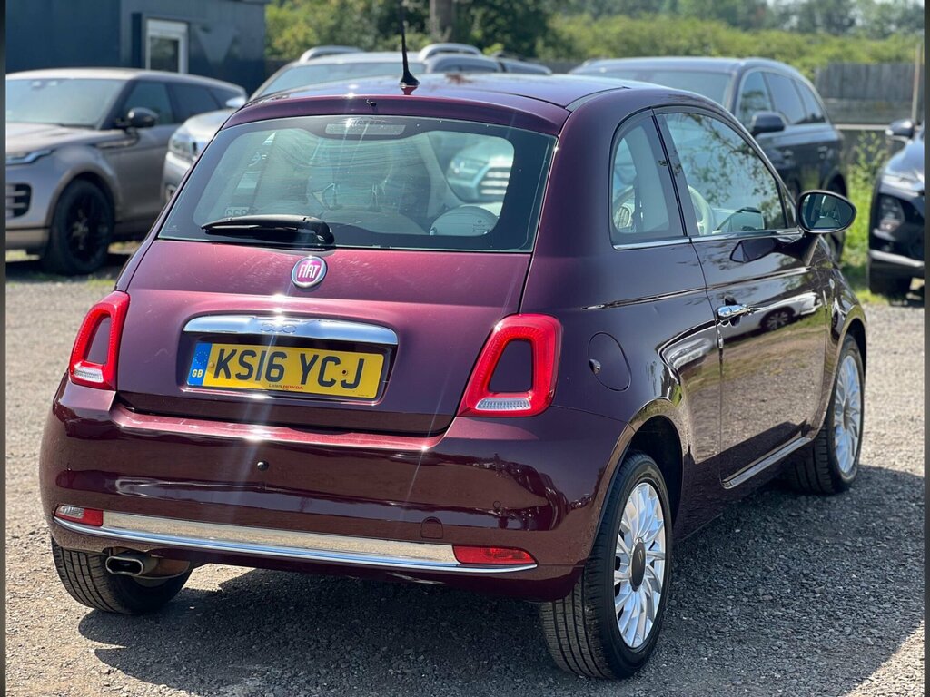 Fiat 500 1.2 Lounge Euro 6 Ss Red #6
