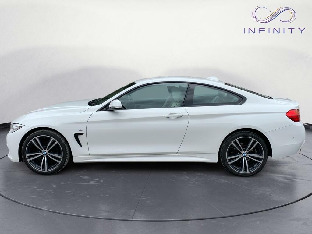 BMW 4 Series Gran Coupe 2.0 420D M Sport White #3