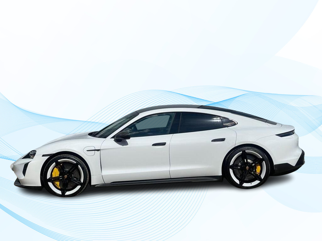 Porsche Taycan Performance Plus 93.4Kwh Turbo S White #2