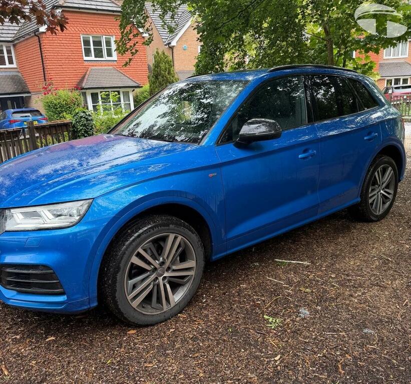 Audi Q5 2.0 Tfsi S Line Blue #4