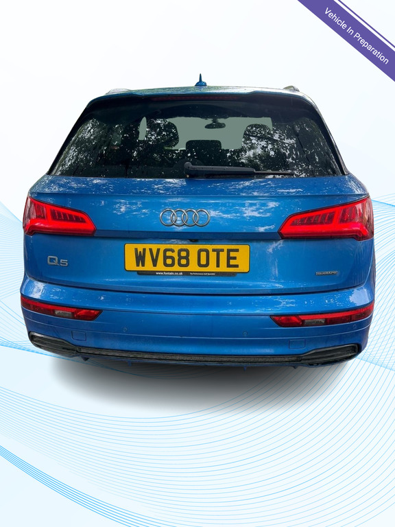 Audi Q5 2.0 Tfsi S Line Blue #2