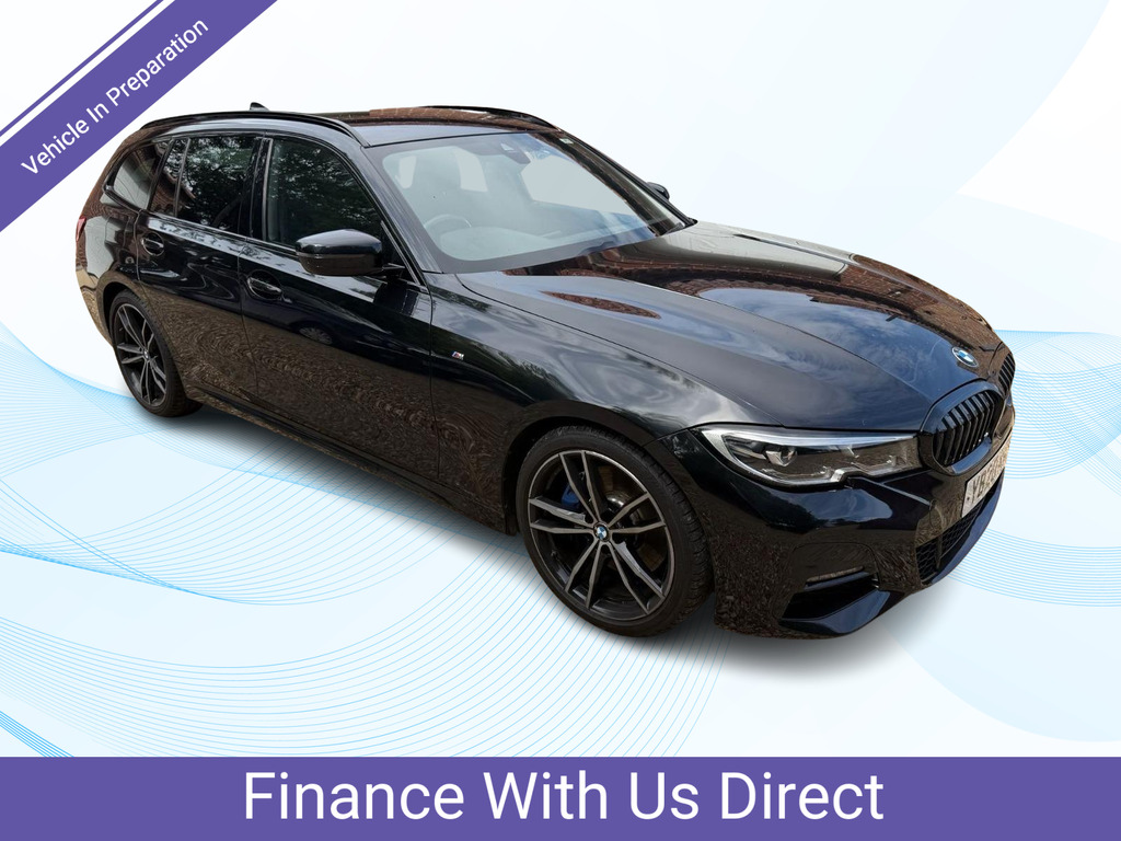 BMW 3 Series 2.0 318D M Sport Black