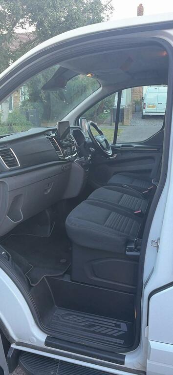 Ford Transit Custom 2.0 320 Ecoblue Limited Crew Van Double Cab Di White #5