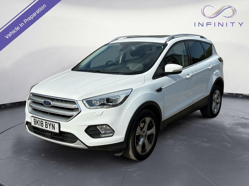 Ford Kuga 2.0 Tdci Titanium X White #3