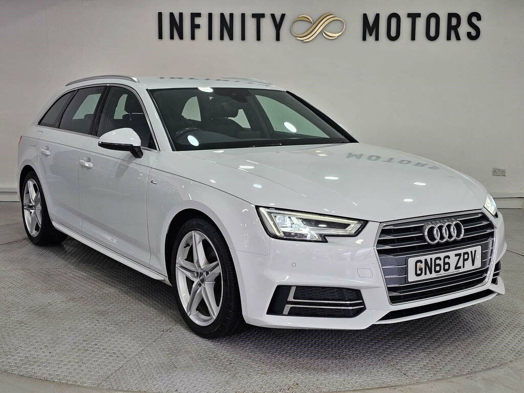 Audi A4 S Line Tdi White