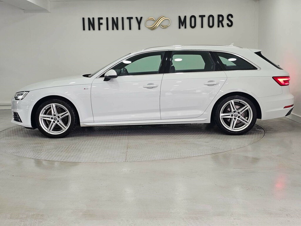Audi A4 S Line Tdi GN66ZPV White #4