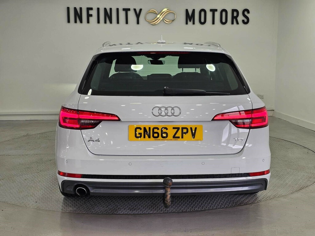 Audi A4 S Line Tdi GN66ZPV White #6
