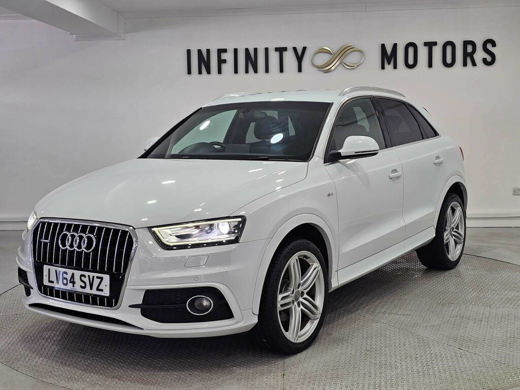 Audi Q3 S Line Tdi Quattro 4Wd White #4