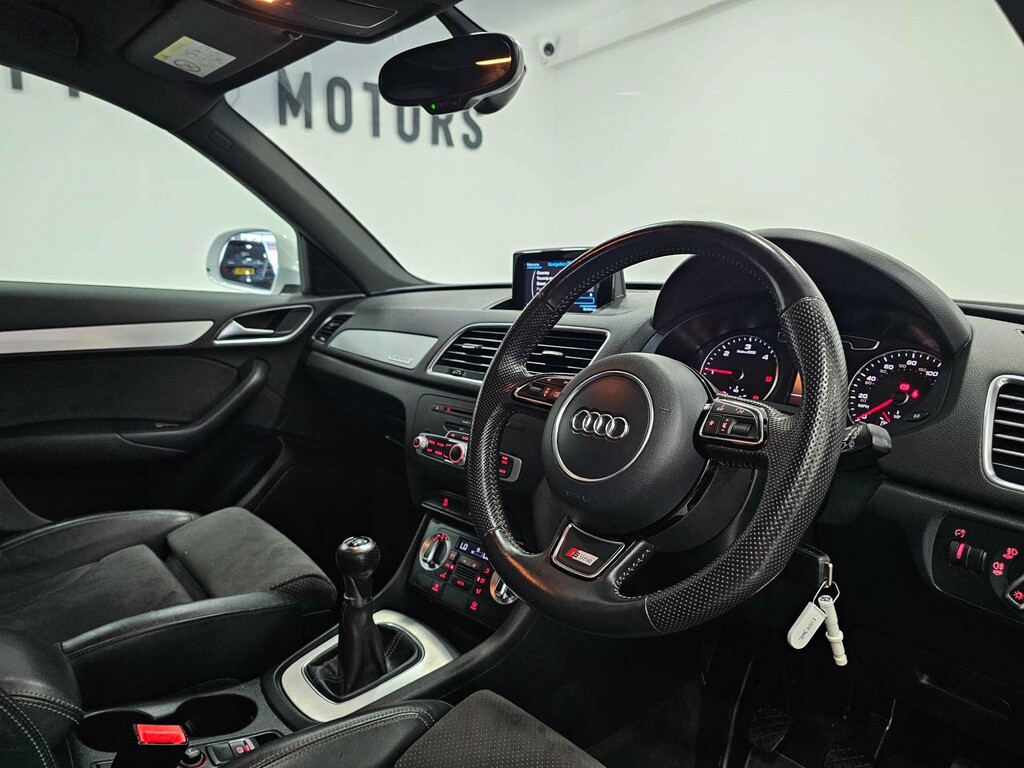 Audi Q3 S Line Tdi Quattro 4Wd White #5