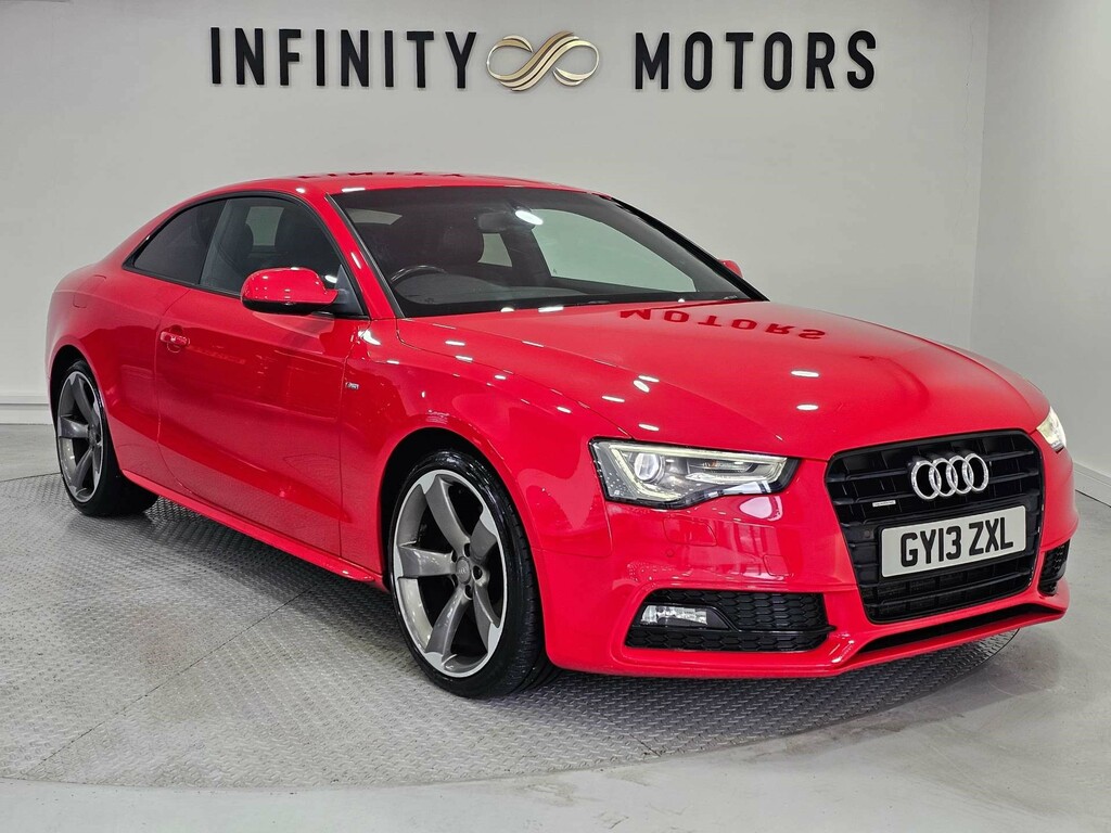 Audi A5 Black Edition Tfsi Quattro 4Wd Red