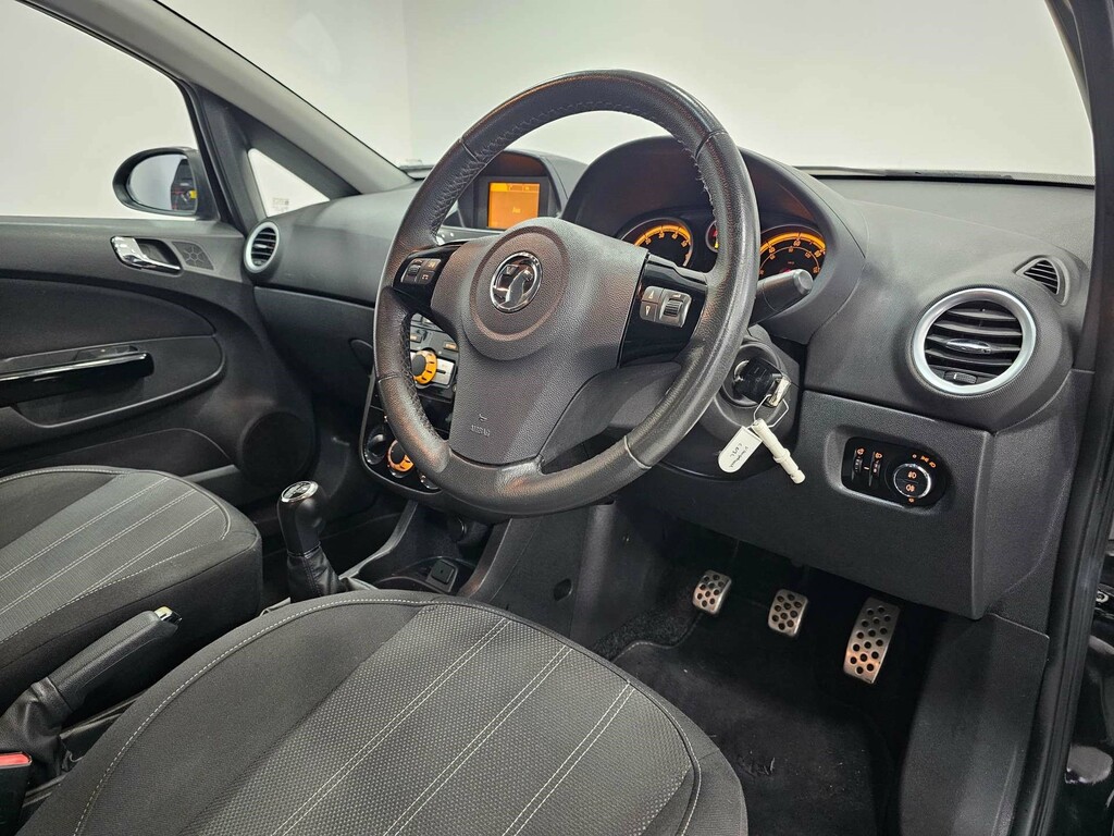 Vauxhall Corsa Black Edition VU64OMP Black #3