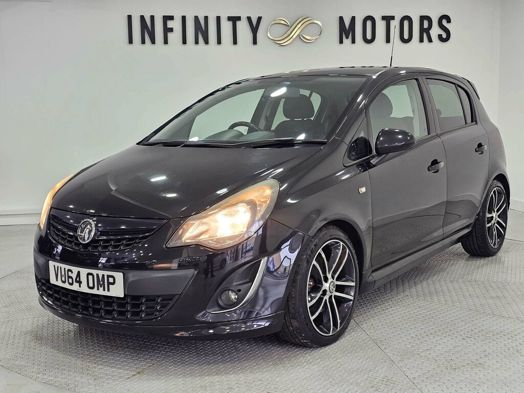Vauxhall Corsa Black Edition VU64OMP Black #4