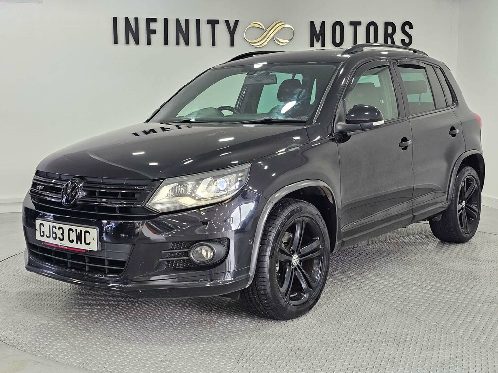 Volkswagen Tiguan R-line Tdi Bluemotion Technology 4Motion GJ63CWC Black #4