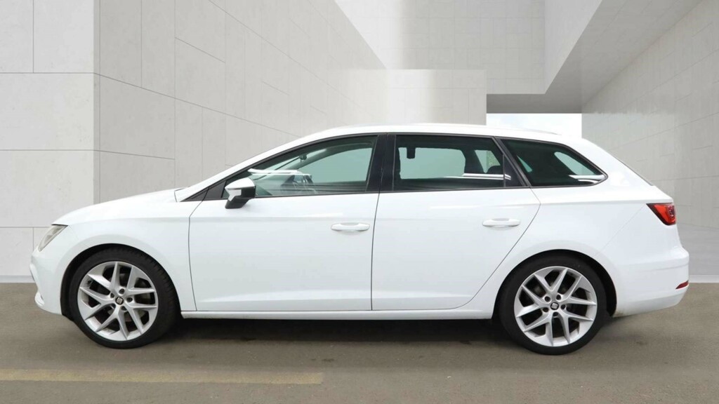 Seat Leon Fr Technology Tdi White #6