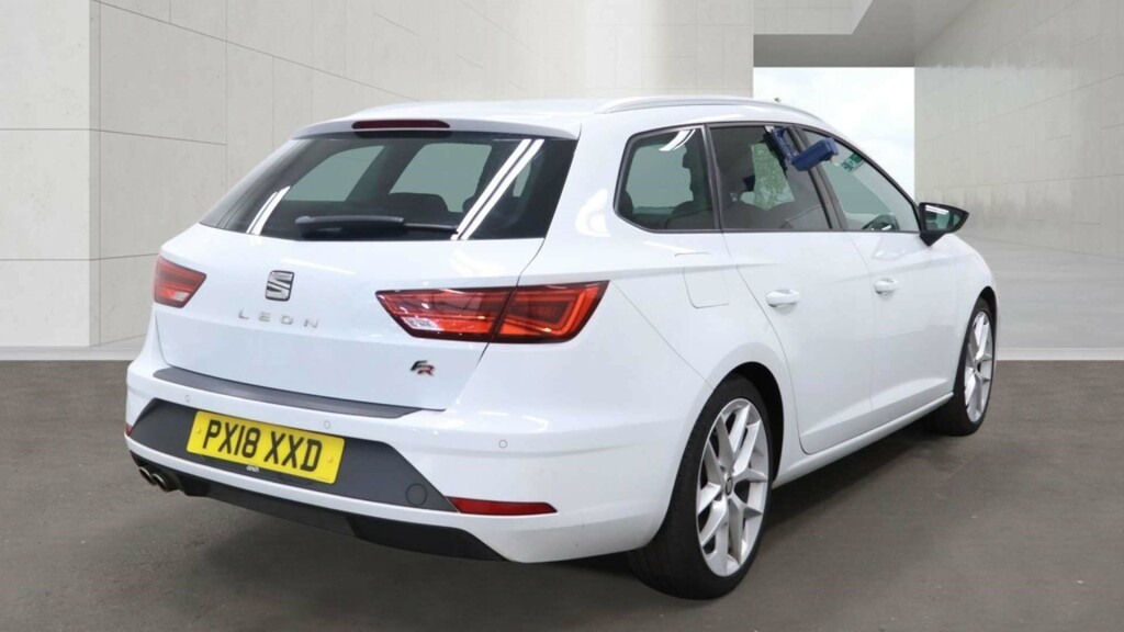 Seat Leon Fr Technology Tdi White #4