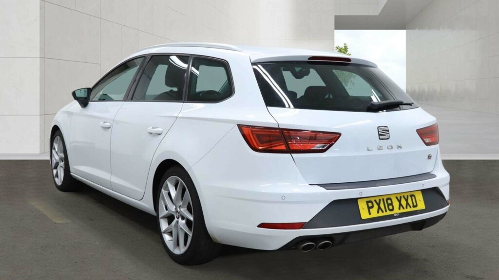 Seat Leon Fr Technology Tdi White #2
