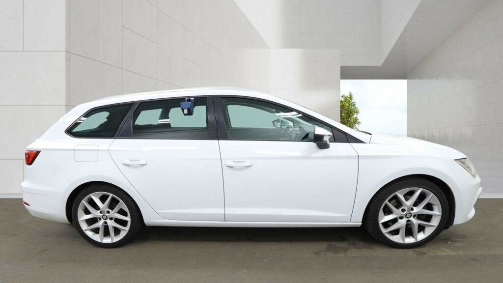 Seat Leon Fr Technology Tdi White #5