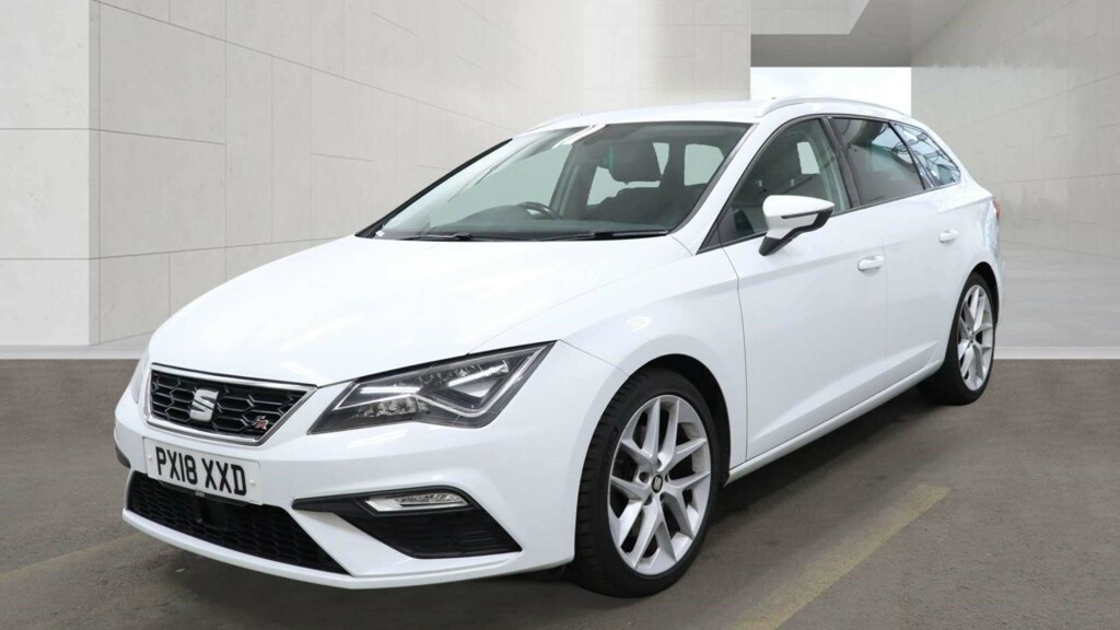 Seat Leon Fr Technology Tdi White #3