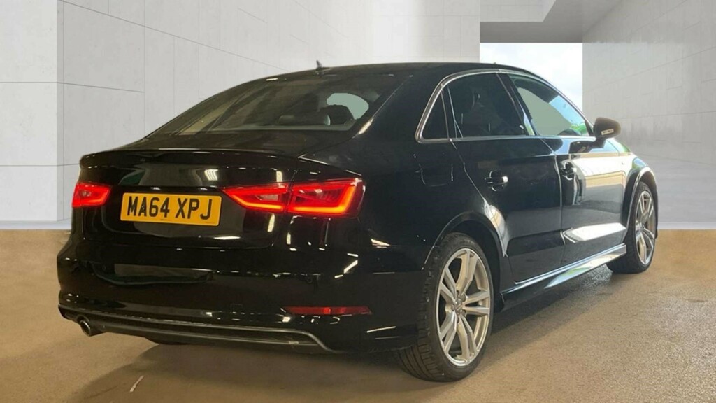 Audi A3 S Line Tdi Black #4