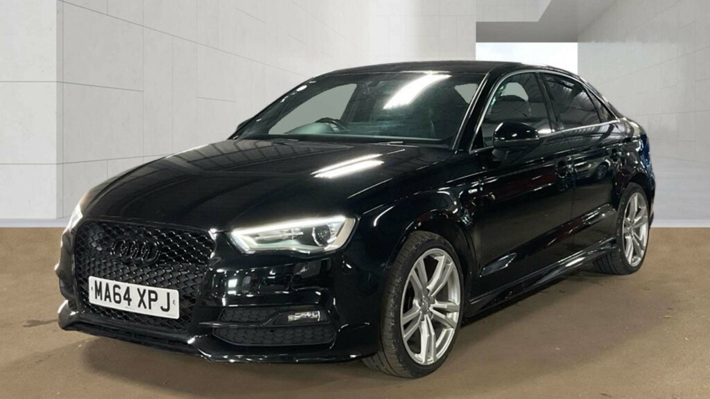 Audi A3 S Line Tdi Black #2
