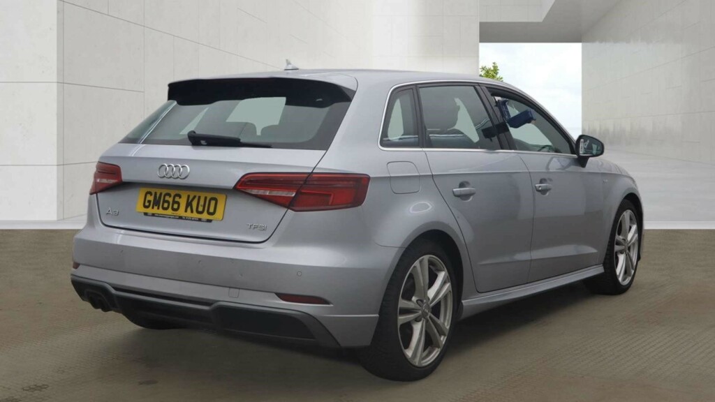 Audi A3 Sportback S Line Tfsi Silver #4