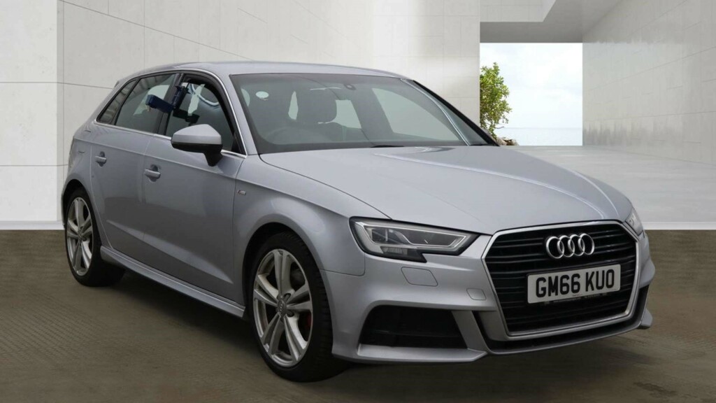 Audi A3 Sportback S Line Tfsi Silver
