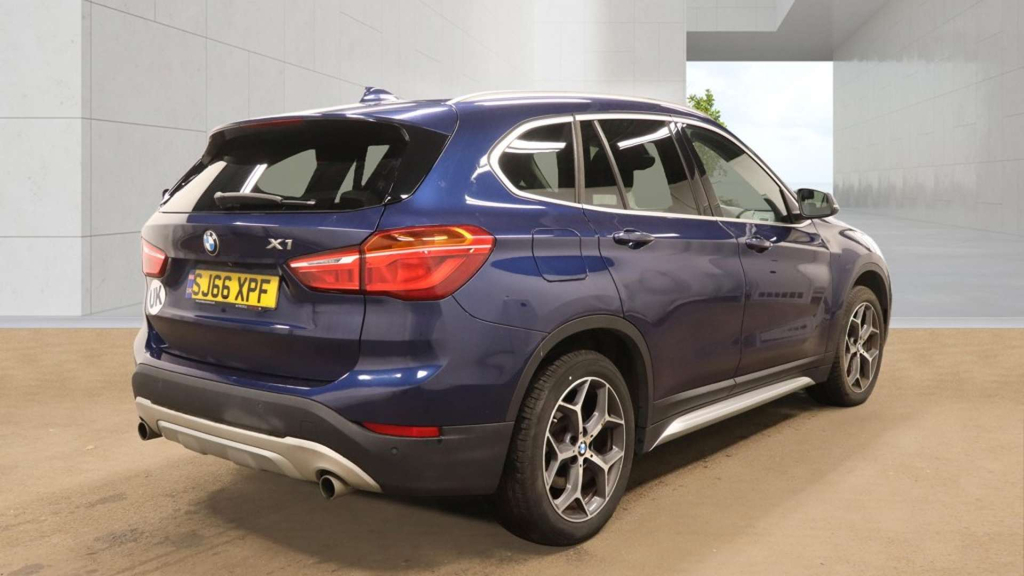 BMW X1 Xdrive 20D Xline 4Wd Blue #4