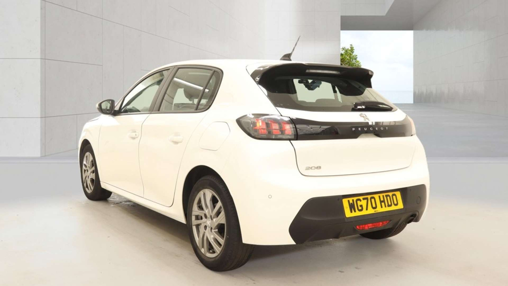 Peugeot 208 Active Puretech Ss White #3