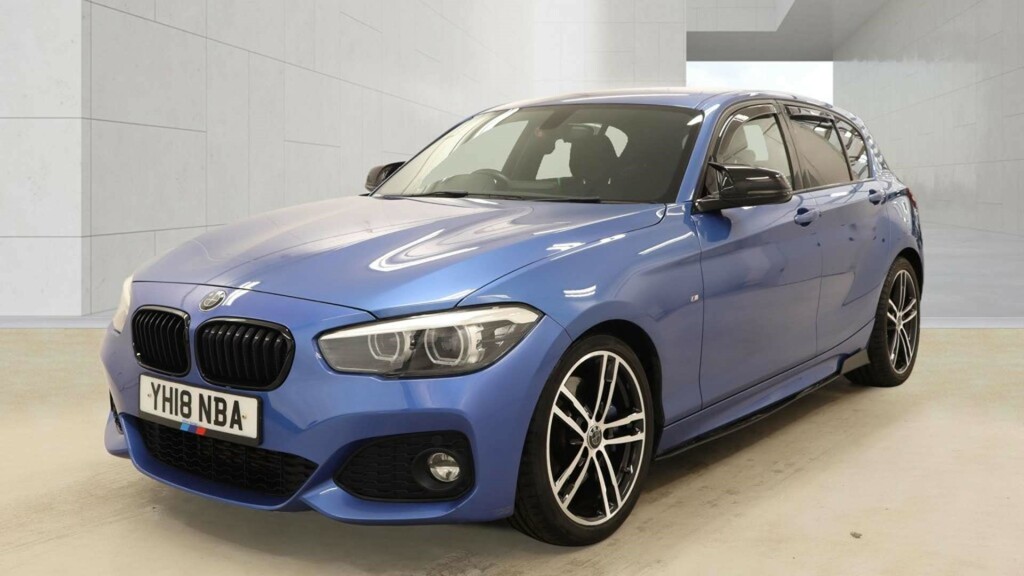 BMW 1 Series 118I M Sport Shadow Edition Blue #2
