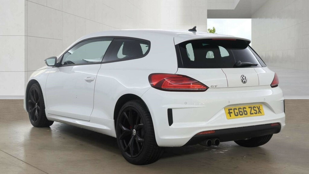 Volkswagen Scirocco Gts Tsi Bluemotion Technology White #3