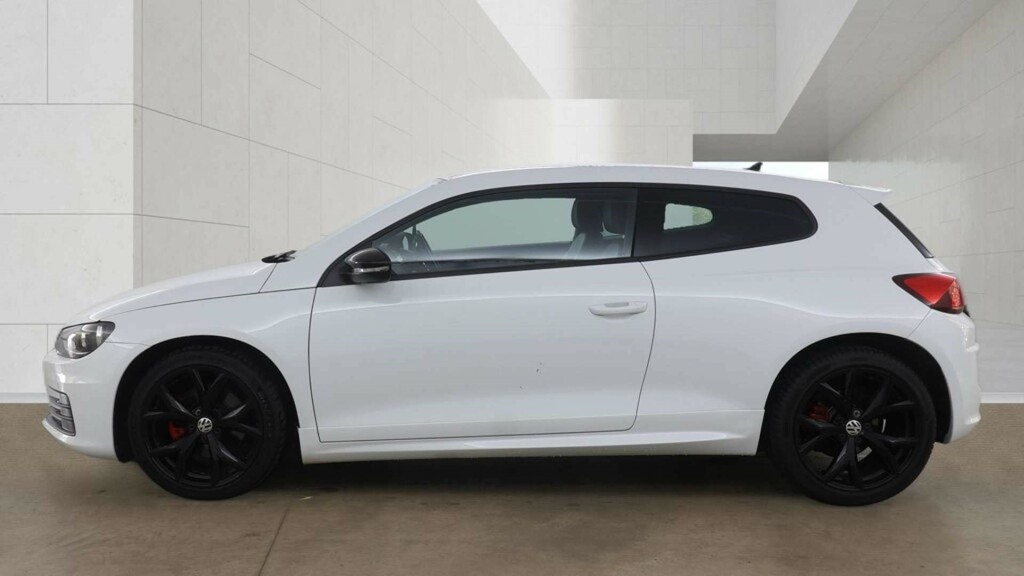 Volkswagen Scirocco Gts Tsi Bluemotion Technology White #6