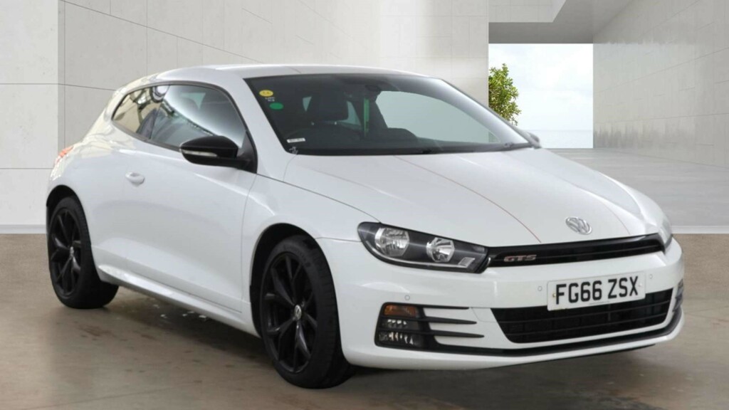 Volkswagen Scirocco Gts Tsi Bluemotion Technology White