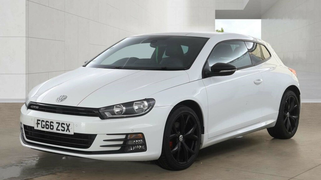 Volkswagen Scirocco Gts Tsi Bluemotion Technology White #2