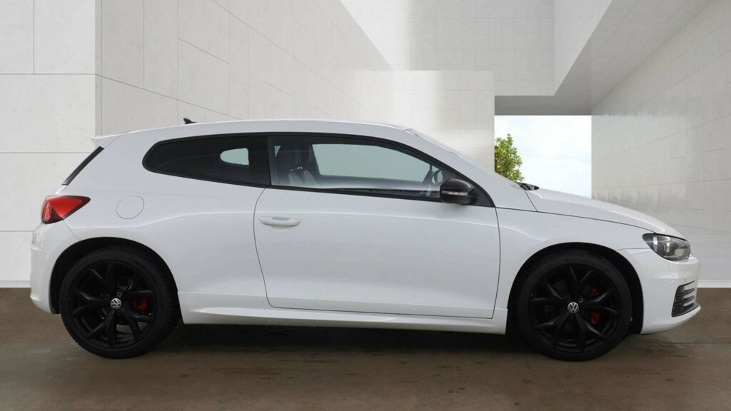Volkswagen Scirocco Gts Tsi Bluemotion Technology White #5