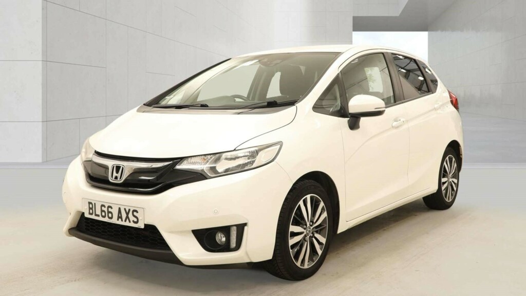Honda Jazz Ex Navi I-vtec White #2
