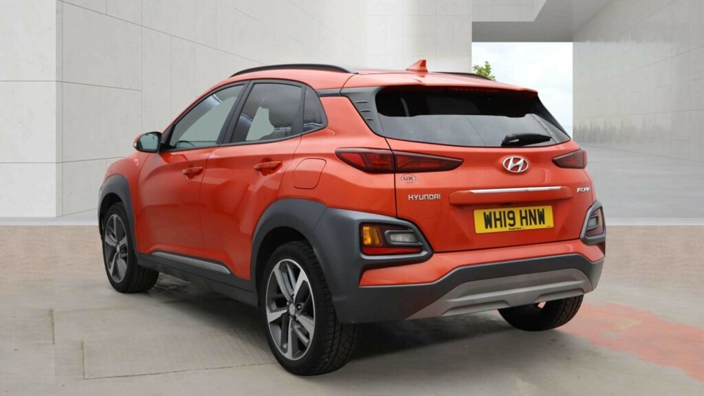 Hyundai Kona Premium Orange #3