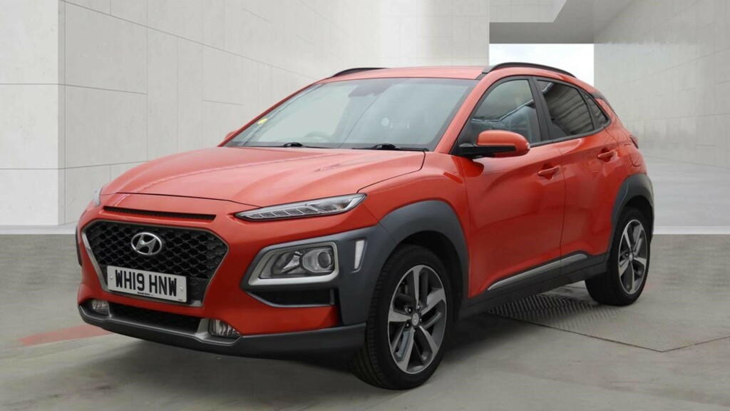 Hyundai Kona Premium Orange #2