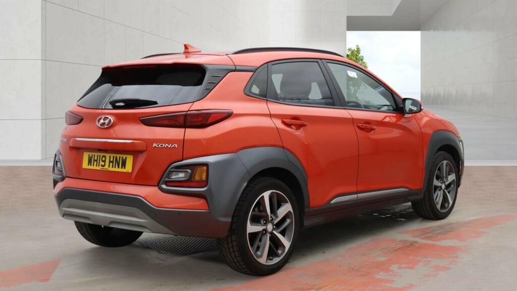 Hyundai Kona Premium Orange #4