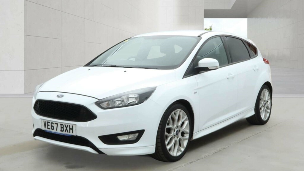 Ford Focus St-line White #2
