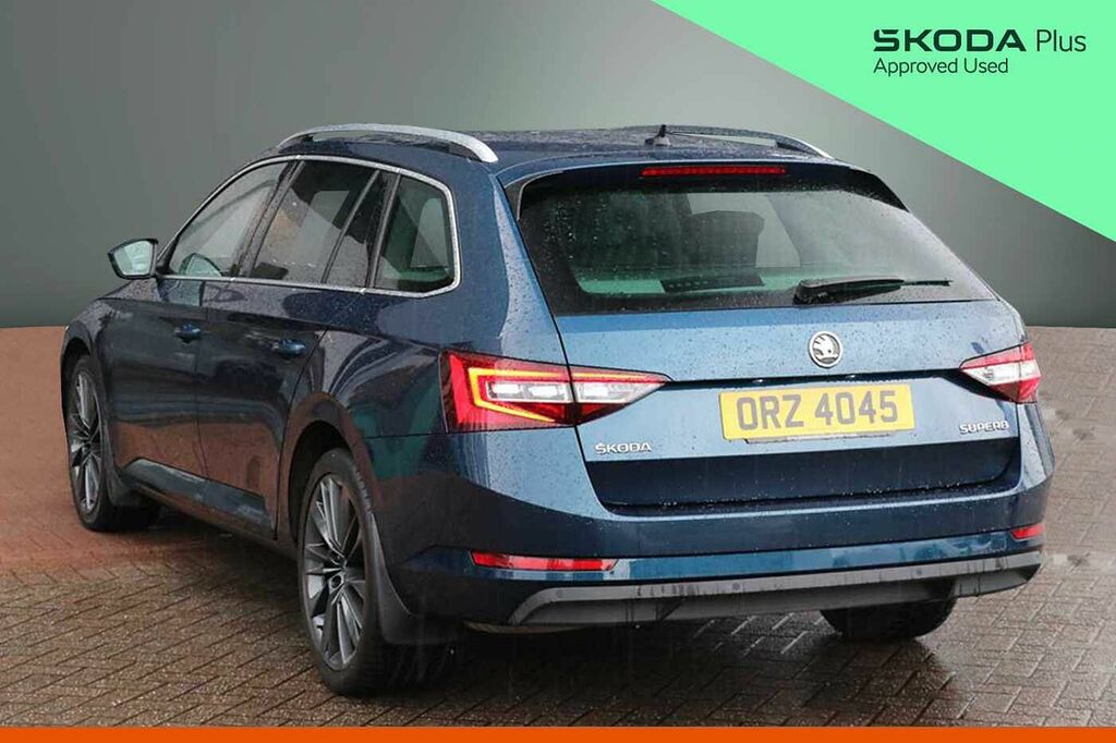 Skoda Superb 2.0 Tdi Cr 190 Se L Executive Dsg ORZ4045 Blue #3