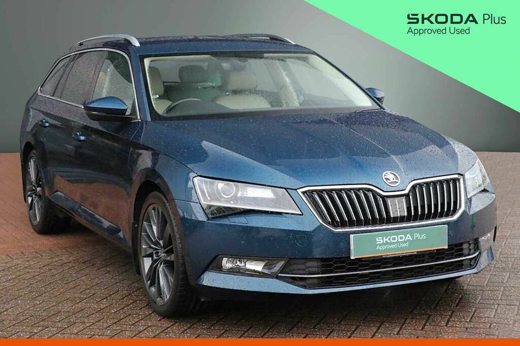 Skoda Superb 2.0 Tdi Cr 190 Se L Executive Dsg ORZ4045 Blue