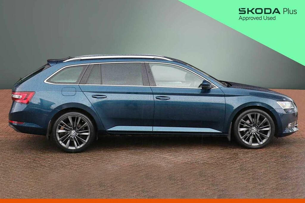 Skoda Superb 2.0 Tdi Cr 190 Se L Executive Dsg ORZ4045 Blue #4