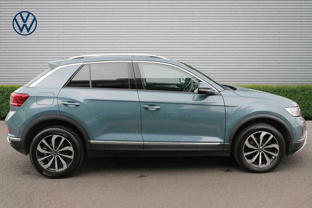 Volkswagen T-Roc 1.5 Tsi Style WR72XGX Blue #4