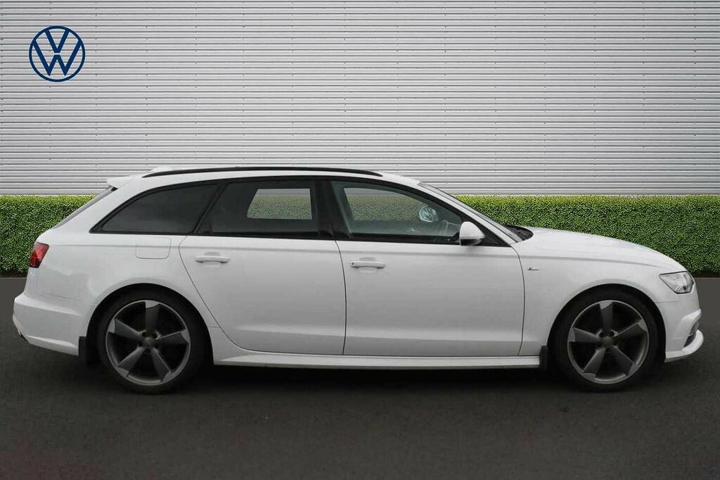 Audi A6 2.0 Tdi Ultra Black Edition S Tronic White #4