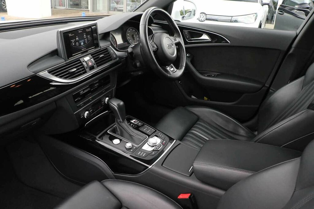 Audi A6 2.0 Tdi Ultra Black Edition S Tronic White #2