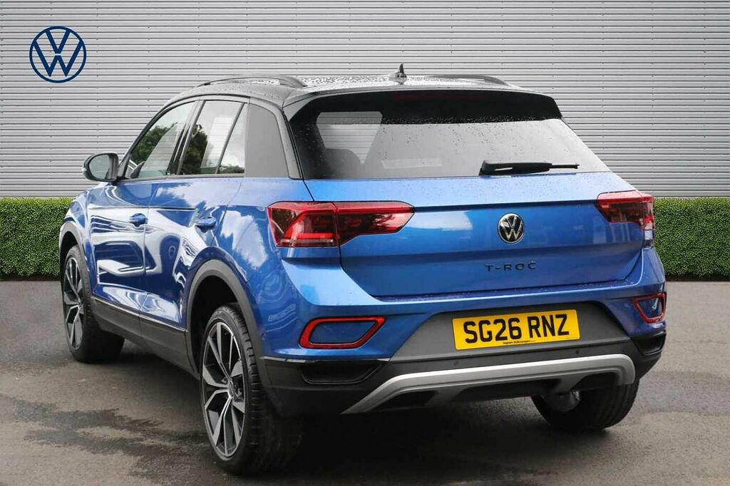 Volkswagen T-Roc 1.0 Tsi 115 Style Design SG26RNZ Blue #3