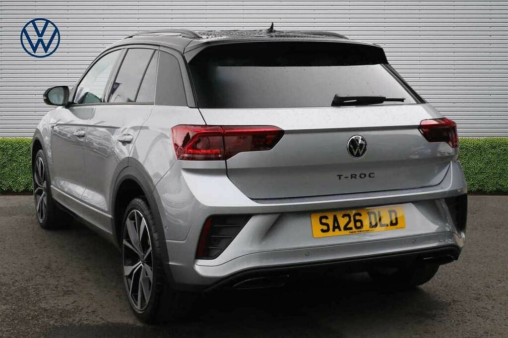 Volkswagen T-Roc 1.5 Tsi Black Edition Plus SA26DLD Silver #3